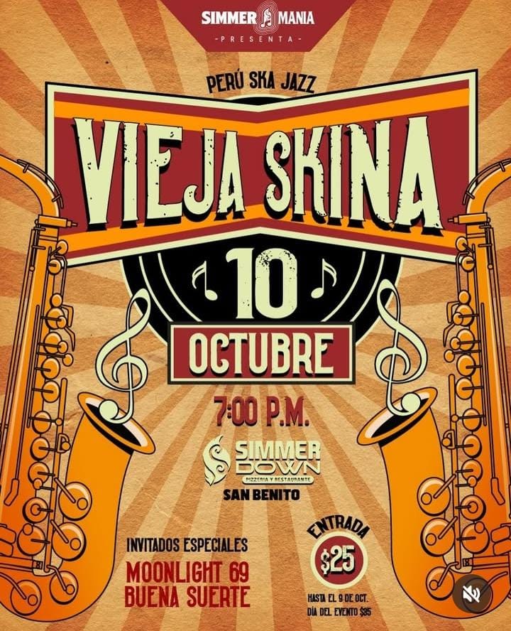 Vieja Skina 18 años Centroamérica Tour