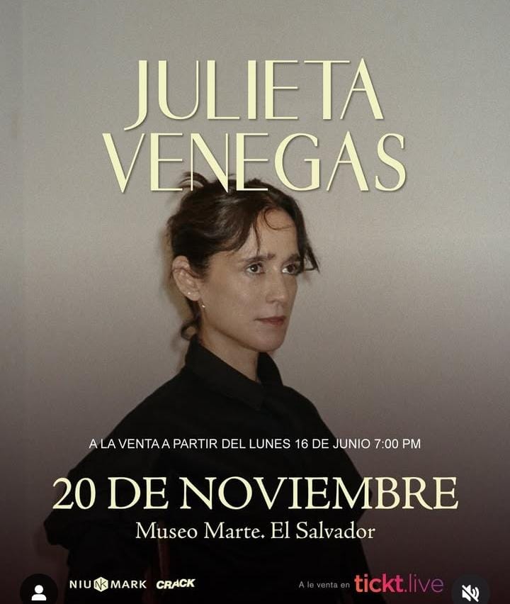 Julieta Venegas en El Salvador